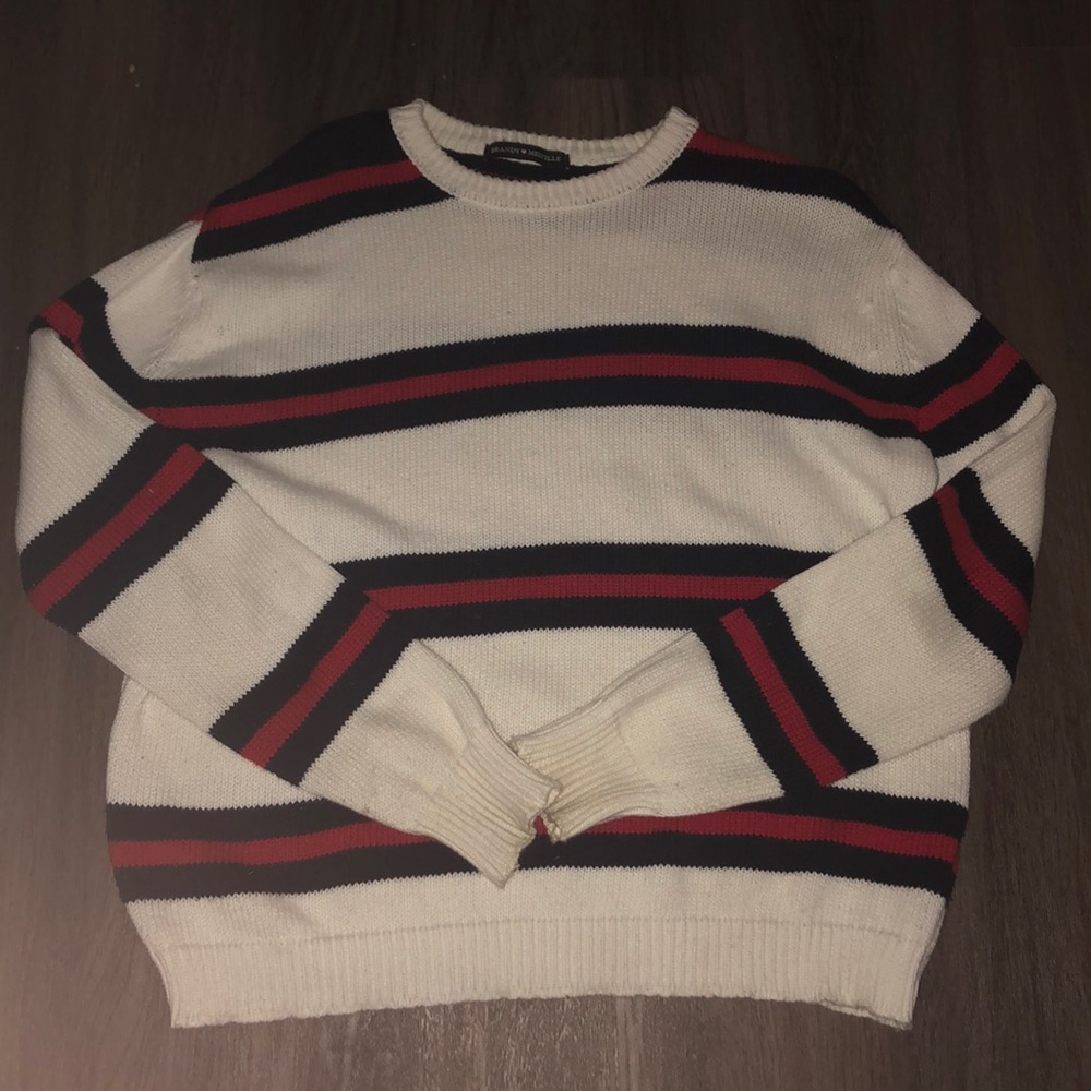 striped sweater